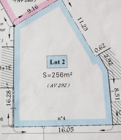 Terrain Villejuif 256 m2 Proche Métro