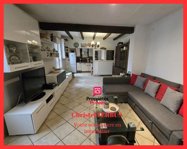 93270 SEVRAN  -Maison 3 pièces 51.48 m²  -2 Chambres - Cellier - Cour extérieur