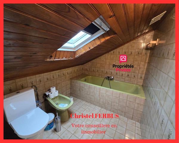 93270 SEVRAN  -Maison 3 pièces 51.48 m²  -2 Chambres - Cellier - Cour extérieur
