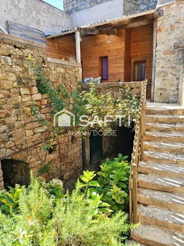 07460 : Maison Pierre de 153m²avce grande terrasse , patio et terrain