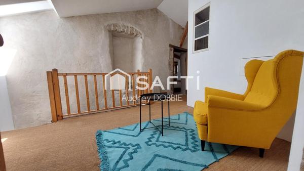 07460 : Maison Pierre de 153m²avce grande terrasse , patio et terrain