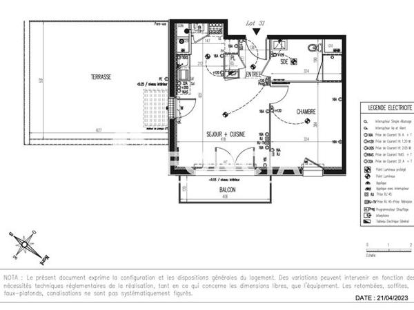 Location Appartement 2 pièces 42.31 m² - RESIDENCE THE GARDEN Poitiers 86000
