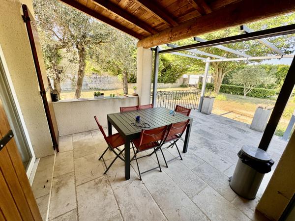 Villa de plain-pied 154 m2 sur 1023 m2 de terrain clos Camaret-sur-Aigues (84850)