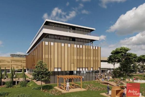 Bureaux à louer Nîmes programme neuf normes RE2020 livraison 2028