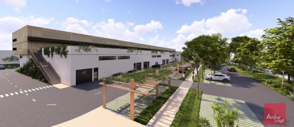 Bureaux à louer Nîmes programme neuf normes RE2020 livraison 2028