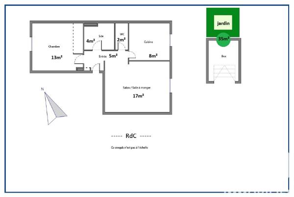 Appartement à vendre 2 pièces 49 m² Saint-Germain-lès-Arpajon