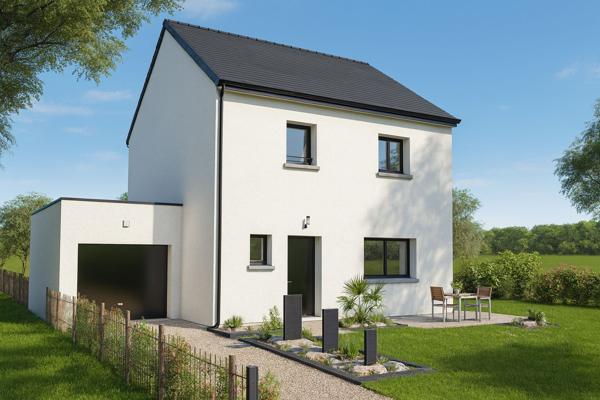 Terrain + Maison à vendre 5 pièces - 105 m²