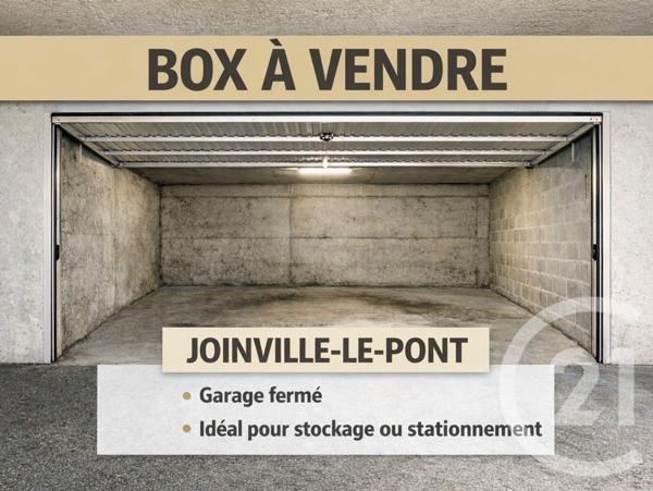 Parking à vendre  15 m2 JOINVILLE LE PONT - 94