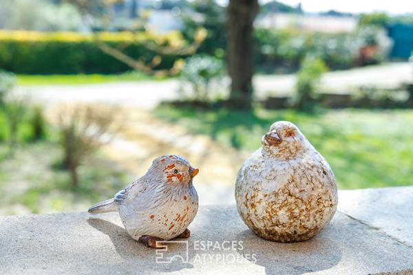 Maison idéale familiale ou résidence secondaire avec dépendance et terrain constructible