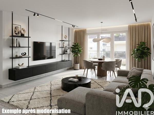 Appartement à vendre 3 pièces 64 m² Sainte-Geneviève-des-Bois