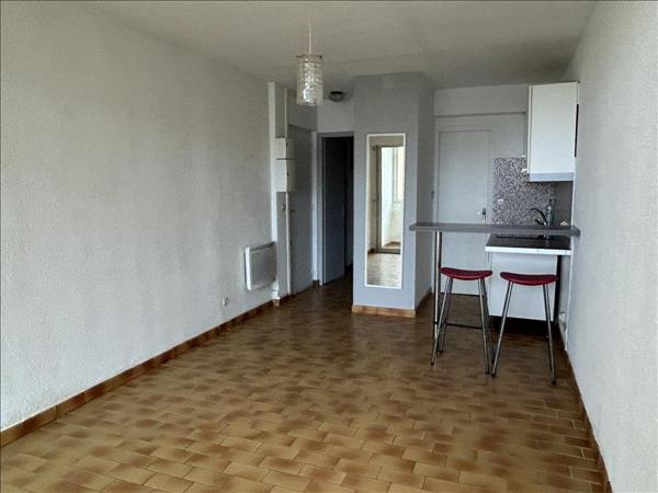 Appartement à vendre |  Sète |  1 pièce | 23 m²