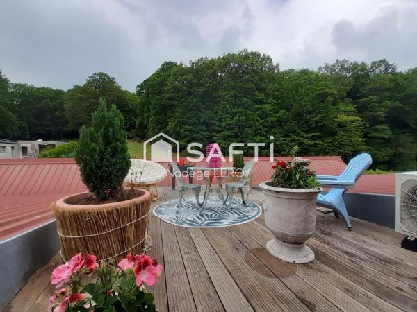 Lot de 5 appartements, atelier, terrasses.