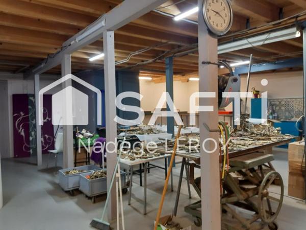 Lot de 5 appartements, atelier, terrasses.