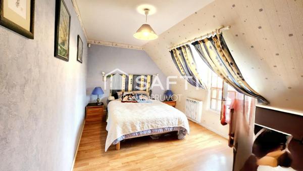 Maison traditionnelle 125M2, 4 chambres, sous sol total amenagé