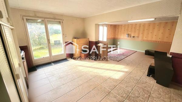 Maison traditionnelle 125M2, 4 chambres, sous sol total amenagé