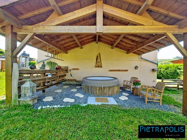 Maison rénovée avec belle vue dégagée sur la campagne