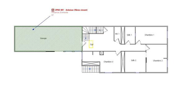 Maison 3 ch+ dépot 53 m² pour logement en plus