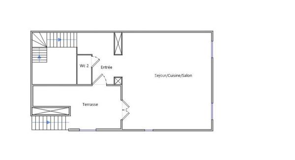 Maison 3 ch+ dépot 53 m² pour logement en plus