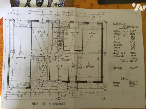 LES SORINIERES - Maison d'habitation de plain-pied