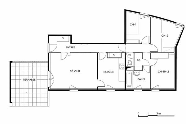 Appartement à vendre 4 pièces 83 m² Les Ulis