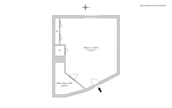 Appartement Paris 4 e - PLACE DES VOSGES / TOURNELLES