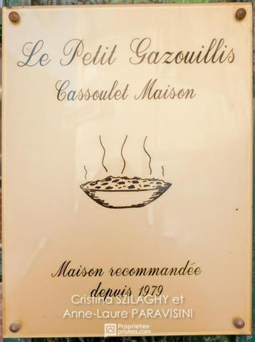 CASTELNAUDARY - RESTAURANT 40 COUVERTS AVEC LOGEMENT