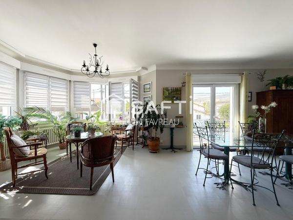 Maison de ville, 162m2, 3 chambres, S-sol, jardin