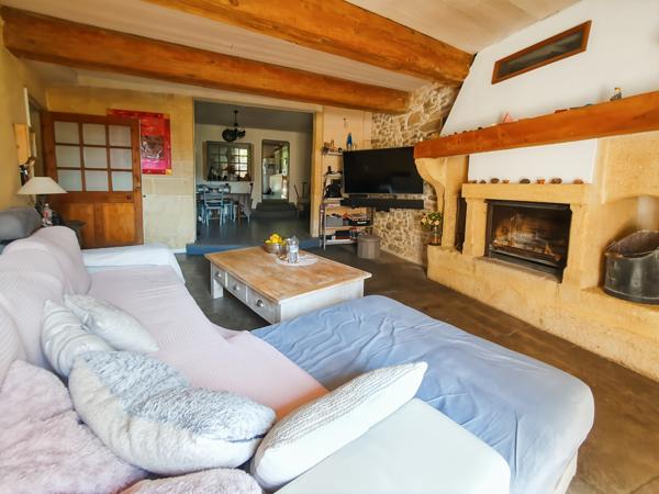 Uzès (30700) A vendre entre Uzes, Nimes et Avignon, grande maison de village en pierre