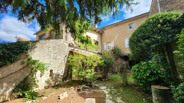 Maison de bourg avec jardin, beaux volumes et fort potentiel Curzay-sur-Vonne (86600)