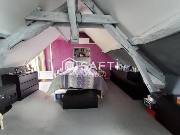 Maison ancienne 4 chambres et jardin