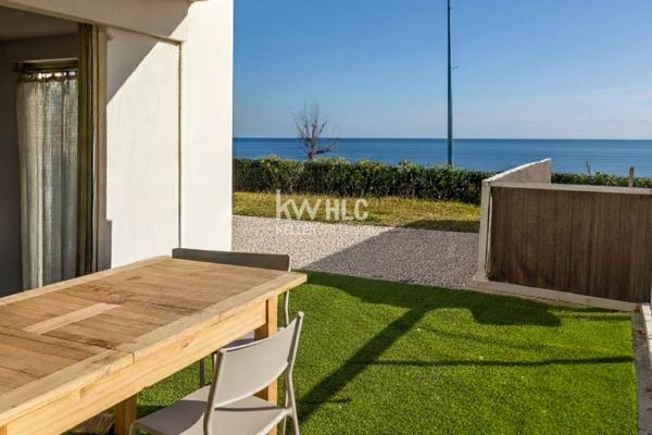 Front de mer : 2 pièces avec jardin de 175 m² – Rare Opportunité à Villeneuve Loubet