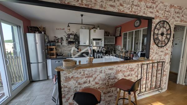 Grand appartement familial avec espace indépendant, balcon, 2 garages et 2 caves