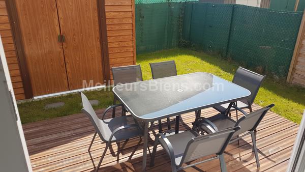 Maison 2 chambres, jardin, 2 places de parking