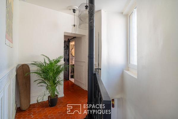 Maison rénové avec jardin intimiste