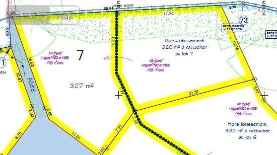 Terrain à Batir à vendre à Châteaubourg en Ille-et-Vilaine (35220), ref : lot 7