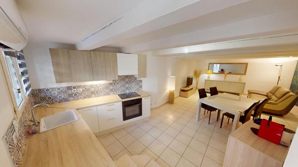 À louer – Maison de village / T3 en duplex meublé de 74 m² – Marseille 13e