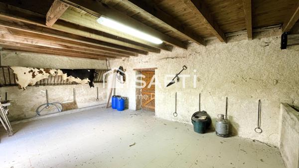 Maison en pierre 4 chambres à fort potentiel