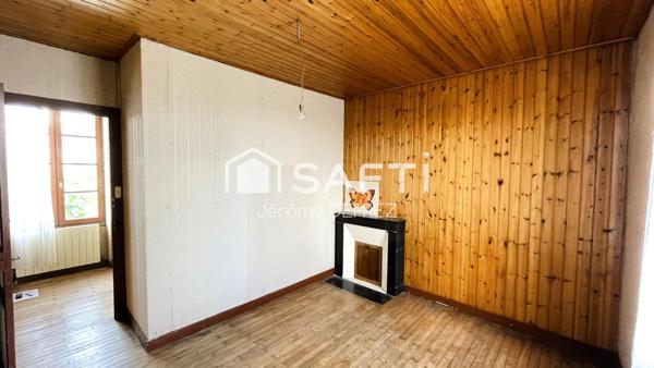 Maison en pierre 4 chambres à fort potentiel