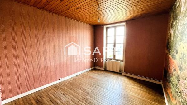 Maison en pierre 4 chambres à fort potentiel