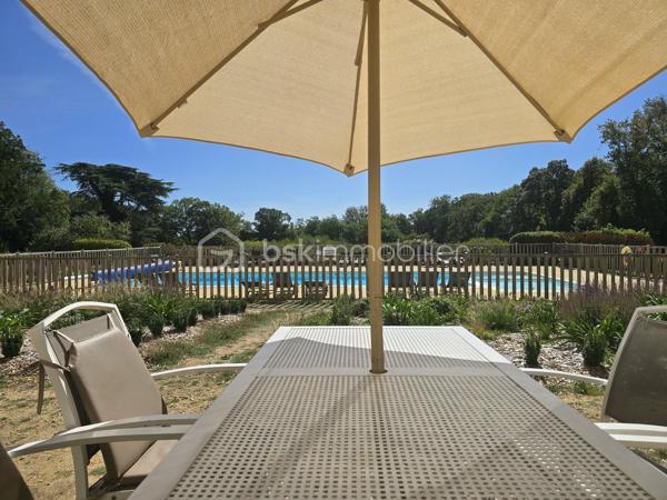 BSK IMMOBILIER - ALIX LAGARDERE - BADEN (GOLFE DU MORBIHAN)

COUP DE CŒUR GARANTI pour ce superbe appartement vendu entièrement meublé et décoré, situé dans un environnement d’exception !

Idéalement situé au rez-de-chaussée d’un château ancien entièrement rénové en 2012 avec piscine chauffée et magnifique parc arboré d’environ 2 hectares, à seulement 1 km du bourg de Baden et de toutes ses commodités.

Ce charmant appartement, d’une surface d’environ 56 m², comprend :
Une cuisine aménagée et équipée ouverte sur une agréable et lumineuse pièce de vie avec rangements intégrés et vue sur la piscine, une chambre avec placard et bureau, une  deuxième chambre avec placard comprenant un lit simple et un lit superposé, une vaste salle d’eau avec WC.

➕ Les atouts :
- Le château a été entièrement rénové en 2012, vous profitez ainsi du charme de l’ancien tout en bénéficiant du confort d'une construction récente.
- Belle hauteur sous plafond offrant une impression d'espace et une belle luminosité.
- Habitation à l’année et location saisonnière autorisées.
- Charges 2300 € ( dont eau, electricité, charges de copropriété).
- Aucun travaux à prévoir.

Vous recherchez un pied-à-terre en Bretagne, un investissement locatif ou simplement un lieu où poser vos valises dans un cadre privilégié ?
Cet appartement s’adapte à tous vos projets !

Pour visiter et vous accompagner dans votre projet, contactez Alix Lagardère !

Évaluation gratuite de votre bien sous 48h (succession ou projet de vente).
Je serai ravie de vous accompagner personnellement et avec professionnalisme dans toutes les étapes de votre projet immobilier !