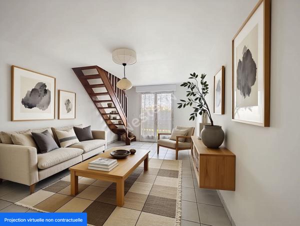 À vendre : Appartement 2 chambres + double garage - Les Sorinières