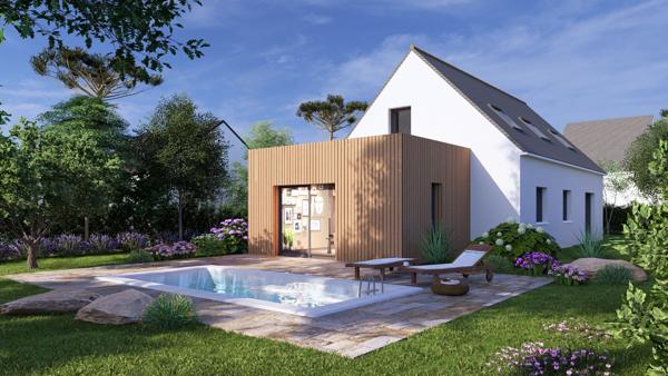 Maison 2 chambres à rénover 65 m² Le Pouliguen