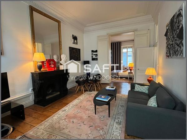 Élégant appartement bourgeois, alliance du charme et du confort