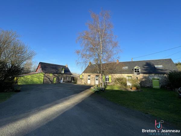 Ensemble de 2 maisons sur 2 hectares à Vimartin sur Orthe