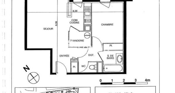 À vendre Appartement 2 pièces 51 m² - Castanet-tolosan 31320