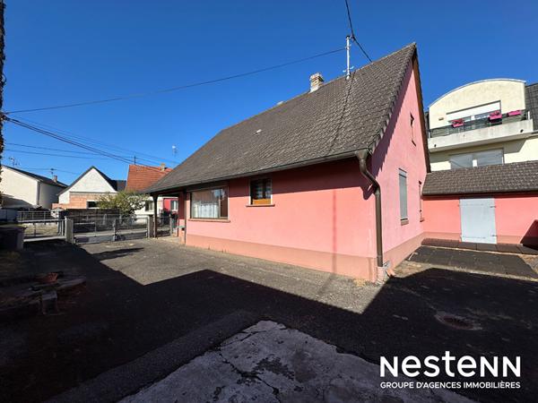 Maison de 116 m² avec jardin et dépendances -- idéal projet de rénovation - situé à Haguenau