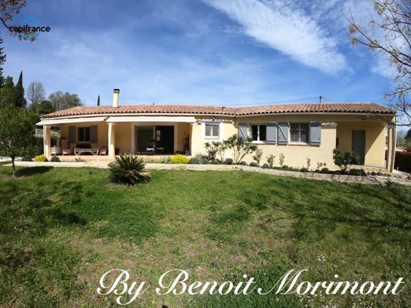 Dpt Var (83), à vendre SALERNES maison P6 de 135 m² - Terrain de 1700 m² - plain pied