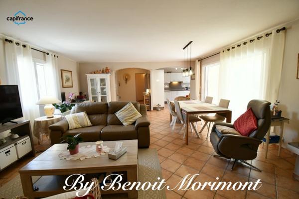 Dpt Var (83), à vendre SALERNES maison P6 de 135 m² - Terrain de 1700 m² - plain pied