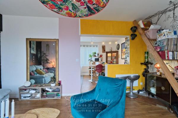 À VENDRE – Maison atypique rénovée à Étel, secteur Pont du Sac'h