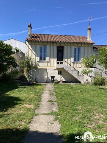 Location Maison de ville - 4 pièces - 70m² - Joli jardin - COGNAC